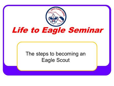 The steps to becoming an Eagle Scout