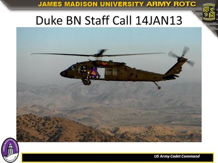 Duke BN Staff Call 14JAN13.