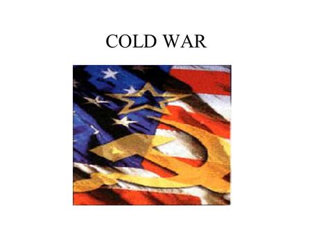 COLD WAR. Why did the USA and the USSR emerge as Superpowers after 1945? Military Reasons To defeat Germany, the USA had to become the number one air-force.