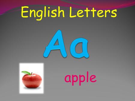 English Letters English Letters