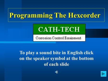 Programming The Hexcorder