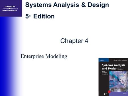 Chapter 4 Enterprise Modeling.