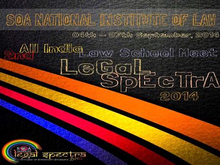Legal Spectra is a unique endeavour to bring together legal students, practitioners, academicians, researchers, civil society organizations. Legal.