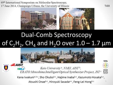 Dual-Comb Spectroscopy of C2H2, CH4 and H2O over 1.0 – 1.7 μm