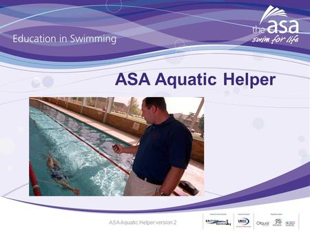 ASA Aquatic Helper 1 ASA Aquatic Helper version 2.