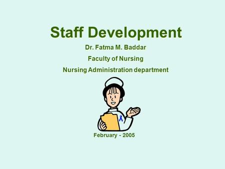 Nursing Administration department