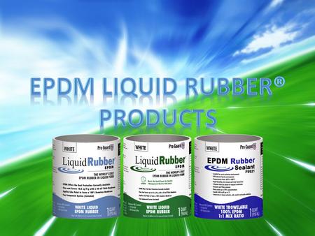 Liquid Rubber is the world’s only EPDM rubber in liquid form. Liquid Rubber provides a seamless, single coat roof coating that can be applied up to 6.
