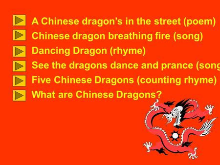 A Chinese dragon’s in the street (poem)