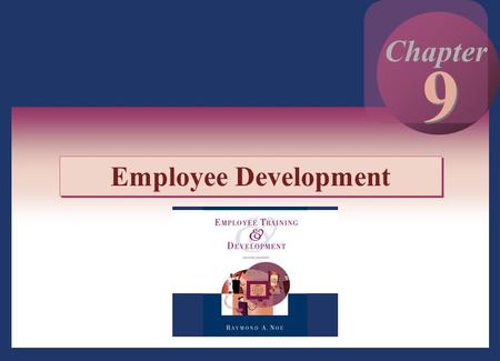 9 Chapter Employee Development.
