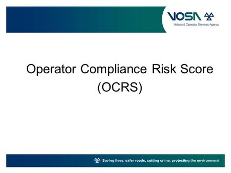 Operator Compliance Risk Score