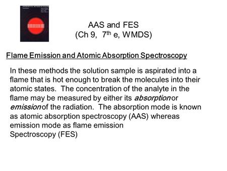 AAS and FES (Ch 9, 7th e, WMDS)