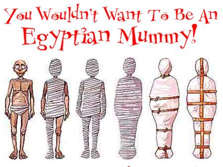 You Wouldn't Want to be an Egyptian Mummy!.