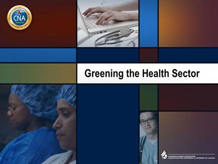 Greening the Health Sector. Overview The objectives of this class are to: –provide information on the health system’s use of energy and toxic substances.