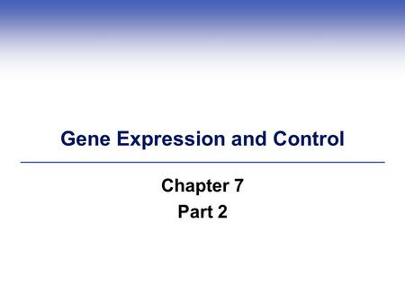 Gene Expression and Control Chapter 7 Part 2. 7.6 Mutated Genes and Their Products  Mutations are permanent changes in the nucleotide sequence of DNA,