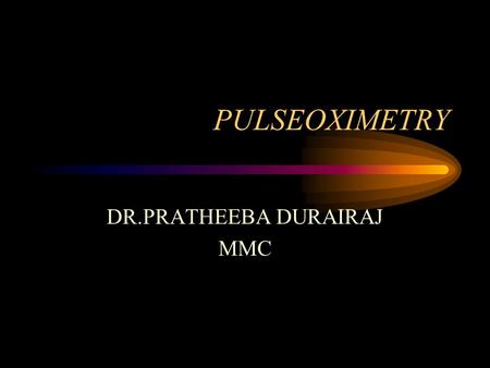DR.PRATHEEBA DURAIRAJ MMC