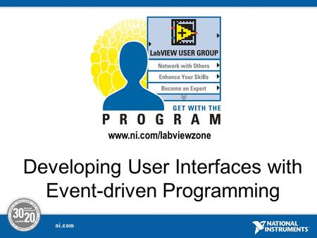 Developing User Interfaces with Event-driven Programming
