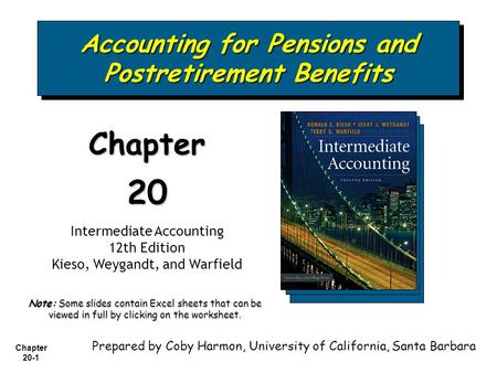 Accounting for Pensions and Postretirement Benefits