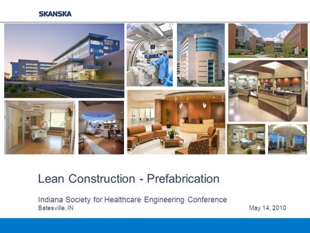 Lean Construction - Prefabrication