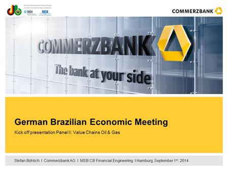German Brazilian Economic Meeting