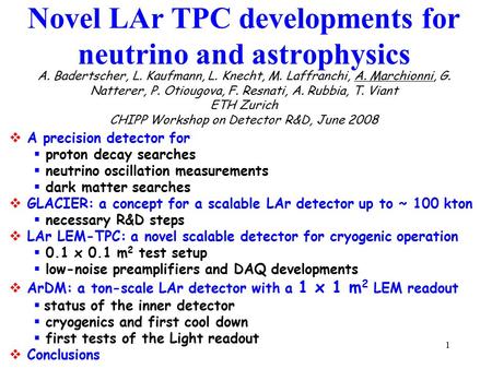 Novel LAr TPC developments for neutrino and astrophysics