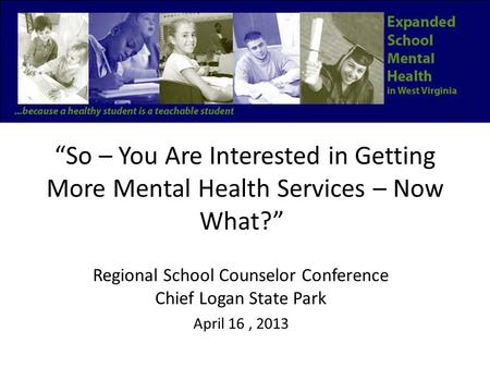 School Counselor Conference