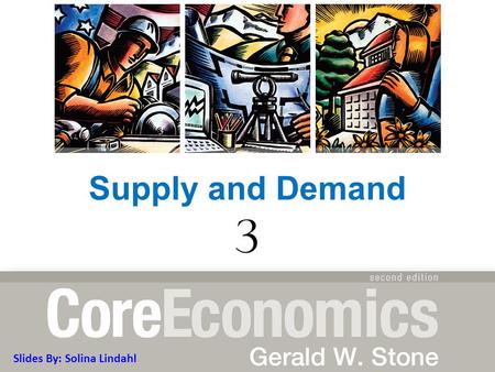 Supply and Demand 3 Slides By: Solina Lindahl.
