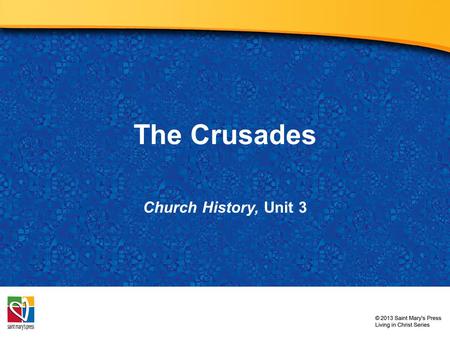 The Crusades Church History, Unit 3. Not long after the 1054 split between the Church in the East and the Church in the West, the Byzantine emperor sent.