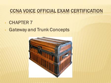 CCNA Voice Official exam Certification