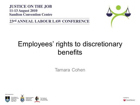 Employees’ rights to discretionary benefits
