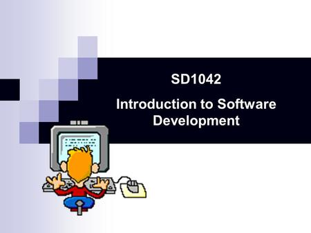 SD1042 Introduction to Software Development. Extending classes with inheritance Robot DancingRobot Sharing attributes and methods.