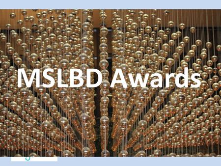 MSLBD Awards. Outstanding Building Leadership Award Midwest Symposium for Leadership in Behavior Disorders.