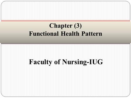 Faculty of Nursing-IUG