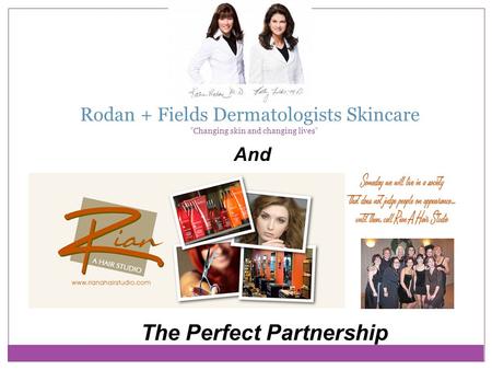 Rodan + Fields Dermatologists Skincare