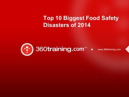 Top 10 Biggest Food Safety Disasters of 2014. Nevada Church Potluck Salmonella Outbreak Over 140 to 150 people got sick due to Salmonella infantis Site.