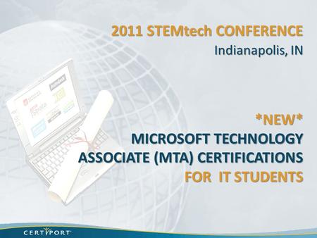 Microsoft technology associate (mta) certifications for it students