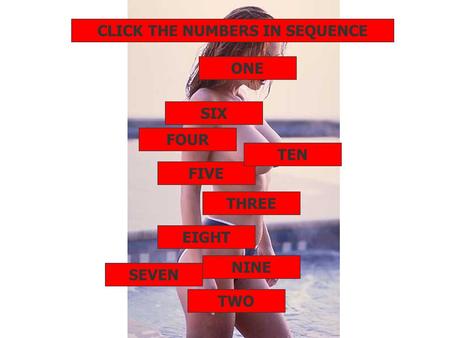 CLICK THE NUMBERS IN SEQUENCE