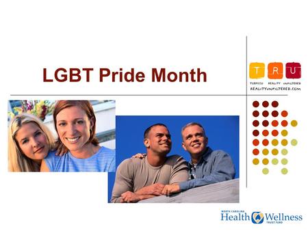 LGBT Pride Month. What does LGBT stand for? LGBT refers to members of the lesbian, gay, bisexual, and transgender community.