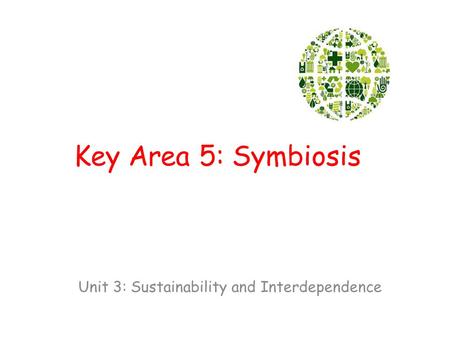 Unit 3: Sustainability and Interdependence