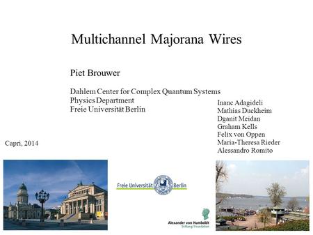 Multichannel Majorana Wires