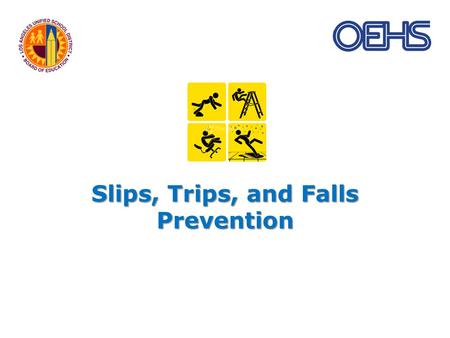 Slips, Trips, and Falls Prevention. Now what could go wrong here?????