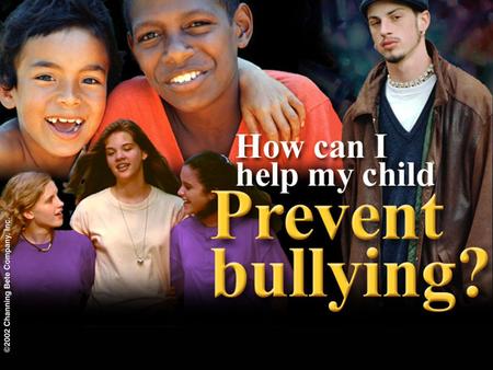Agenda The problem of bullying Social skills for all young people If your child is being bullied If your child is bullying others What else you can do.