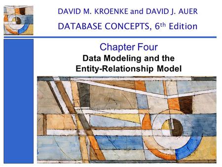 Data Modeling and the Entity-Relationship Model
