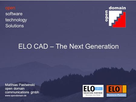 ELO CAD – The Next Generation