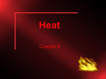 Heat Chapter 9.
