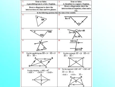 Introduction Recognizing and using congruent and similar shapes can make calculations and design work easier. For instance, in the design at the corner,