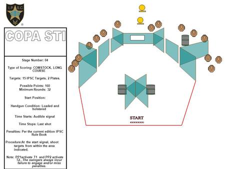 COPA STI START Stage Number: 04 Type of Scoring: COMSTOCK, LONG COURSE