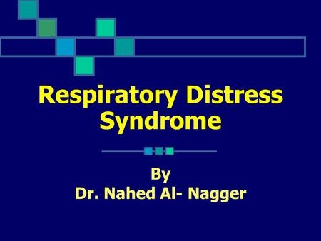 Respiratory Distress Syndrome