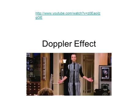 Doppler Effect  gGE.