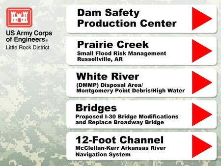 Dam Safety Production Center (DSPC) Southwestern Division, USACE