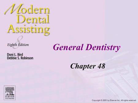 General Dentistry Chapter 48